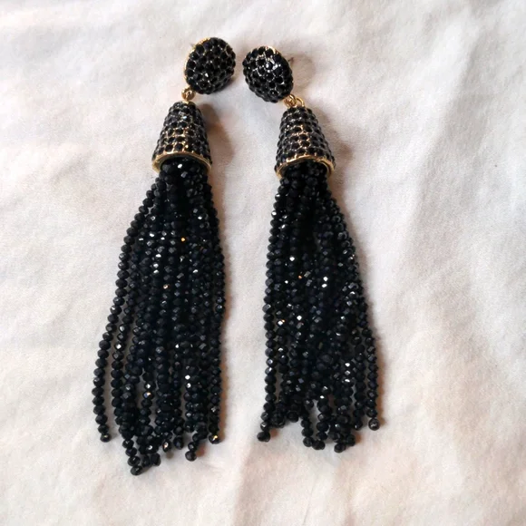 molina mini dress black Amare Wear Black Onyx Statement Earring main image 1